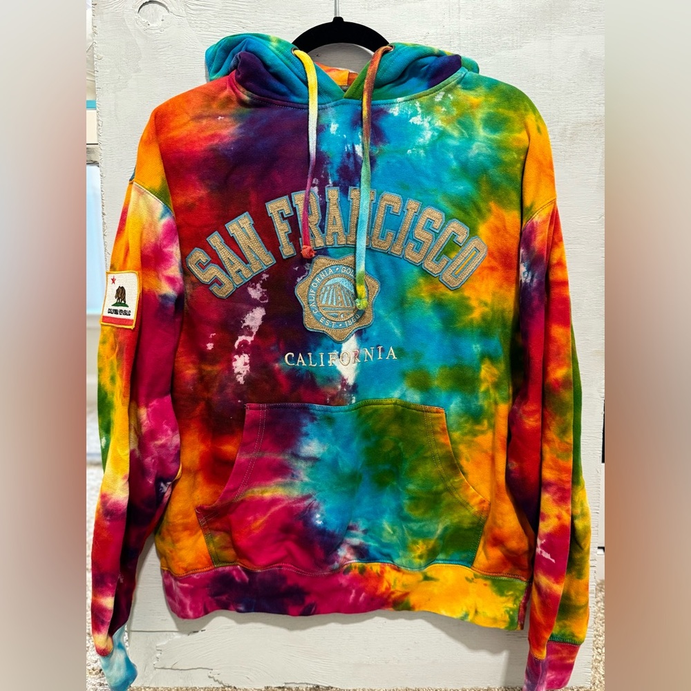 San Francisco Tie Dye Hoodie